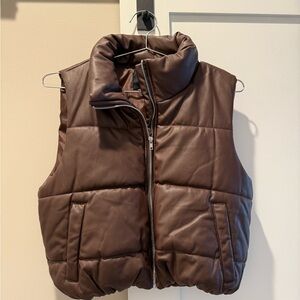 Chocolate Brown Vest